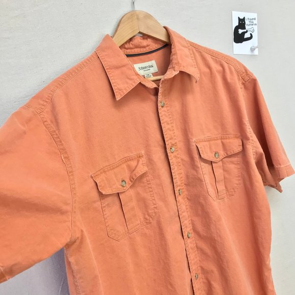 Men's St. John’s Bay Sunwashed Short Sleeve - Picture 2 of 14